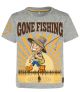HOTSPOT DESIGN Gone Fishing, grau, T-shirt, 0100013J01