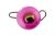 DAIWA PROREX FLEXI JIG-SYSTEM TG HEAD, Jigkopf mit 3D Augen, rosa, 15412-309