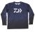 DAIWA D-VEC SUNPROTECTION Navy, S, blau, Langarm-Shirt, 18299-410