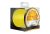 DELPHIN CITRUS, 2100m, 0,28mm, 5.9kg / 13,01lbs, gelb, Monofile Karfpen Angelschnur, 101002782