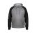 SHIMANO Pull Over Hoodie, XL, grau-schwarz, SHPHGYXL