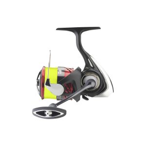 DAIWA 23 NINJA LT 3000-C / JB4 0.19MM YELLOW, 3000-C, Beidhändig, Spinning Angelrolle, bespult, Frontbremse, 10006-300