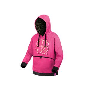 DELPHIN QUEEN 4Love, XS, rosa, Kapuzenpullover, 101005913