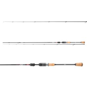 DAIWA Ninja X Spoon Trout, 2 Teile, Forellen-Spinn Angelrute
