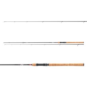 DAIWA Ninja X Jiggerspin, 2,4m, 7,87ft, 7-28g, 2 Teile, Jig-Spinn Angelrute, extra fast / fast, 11203-246