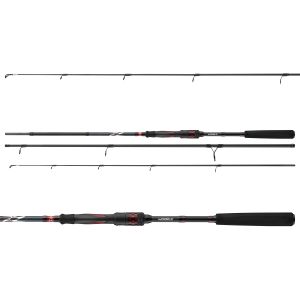 DAIWA Ninja X Mobile Spin, 2,45m, 8,04ft, 5-30g, 3 Teile, Spinning Angelrute, 11207-242
