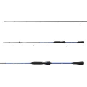 DAIWA Triforce Perch, 2,4m, 7,87ft, 10-30g, 2 Teile, Barsch-Spinning Angelrute, fast, 11403-245
