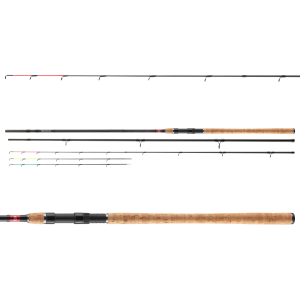 DAIWA Ninja X Feeder, 3,6m, 0-150g, 6 Teile, Feeder Angelrute, 11608-365