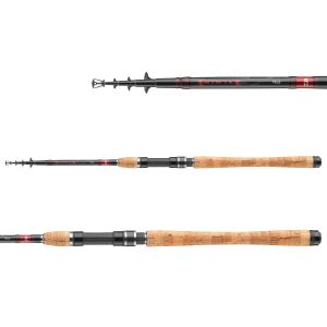 DAIWA Ninja X Tele Spin, 2,1m, 6,89ft, 5-20g, 6 Teile, Spinning Angelrute, 11638-210