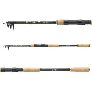 DAIWA Legalis Tele Spin, 3m, 9,84ft, 10-50g, 6 Teile, Tele - Spinning Angelrute, medium fast, 11860-300