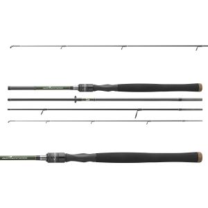 DAIWA Wilderness Travel, 2,05m, 6,73ft, 2-10g, 4 Teile, Reise-Spinnrute, extra fast, 11874-205