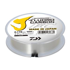 DAIWA J-Fluorocarbon Leader, transparent, Fluorocarbon-Vorfach Angelschnur _12220-018-00