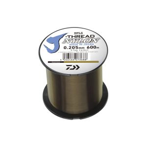 DAIWA J-Threads DPLS, 600m, 0,41mm, 12.5kg / 27,56lbs, khaki gold, Monofilschnur, 12225-041