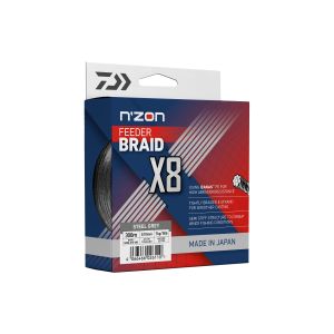 DAIWA N‘ZON X8 BRAID, grau, Geflochtene Schnur _12410-108-00