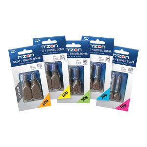 DAIWA N‘ZON INLINE SWIVEL BOMB, Feederblei