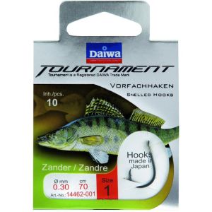 DAIWA TOURNAMENT VORFACHHAKEN, Zanderhaken, 70cm