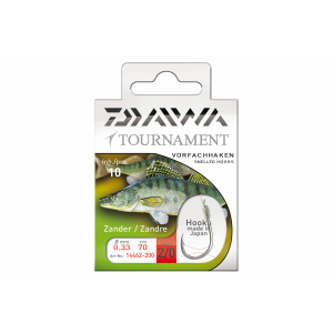 DAIWA TOURNAMENT VORFACHHAKEN, Zanderhaken, 70cm, 14462-200