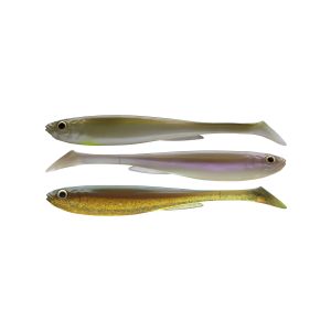 DAIWA PROREX SLIM SHADY NATURE SET, Gummifisch-Sortiment, 16cm, 15100-900