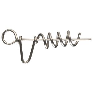 DAIWA Prorex Soft Tail Connector, Lure-Verbinder, 4cm, stahlgrau, 15219-000