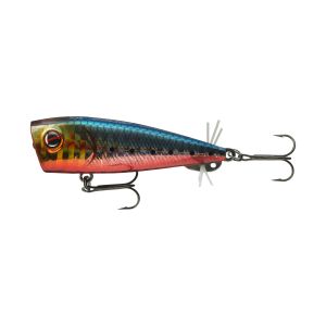 DAIWA Prorex Chining Bug 55F, Popper, 7cm, grün-rot, schwimmend, Top Water
