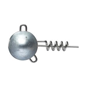 DAIWA Prorex Football Screw-in Heads Lead Free, Jigkopf, silber, Oval