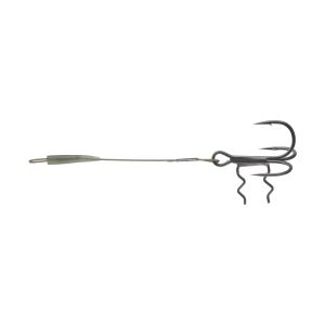 DAIWA Prorex Tail Stinger, Stingerhaken-System, 10cm, grau