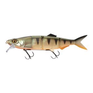 DAIWA Prorex Hybrid Swimbait 250, Hybrid-Wobbler, 25cm, UV perch, schwimmend, Medium Deep Runner, 15425-031