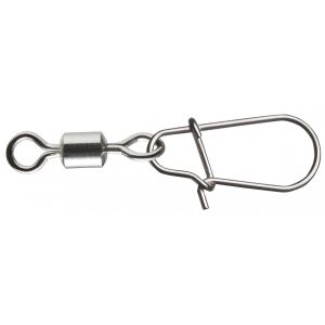 DAIWA Tournament D-Snap Swivel D, 7 Stk, Snap Karabiner mit Wirbel, 16513-001 _16513-001