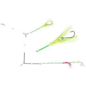 DAIWA GrandWave Leng Anti-Tangle Boom Rig, mit Glow-Schlauch, bunt, 16517-265