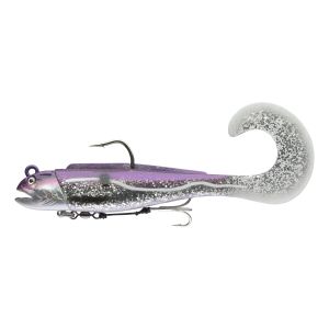 DAIWA GrandWave D-Wolf Curly, Gummifisch, 21cm, purple haddock, 16518-302