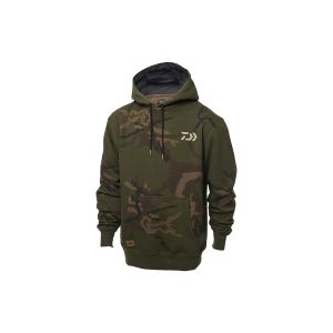 DAIWA Carp Camo Hoodie, 3XL, grün-camouflage, Kapuzenpullover, 18865-160