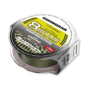 CORMORAN Corastrong 8-Braid, 300m, grün, Geflochtene Angelschnur _32-8030010-00