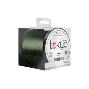 DELPHIN TOKYO, 1000m, 0,37mm, 10kg / 22,05lbs, grün, Monofile Karpfenangeschnur, 101000226