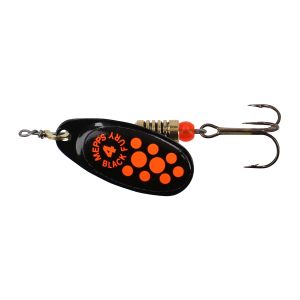 DAIWA Mepps Black Fury, Spinner, 6.50 g, orange dots, 52-36003