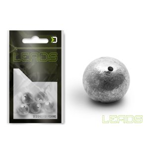 DELPHIN LEADS, Bleikugeln, stahlgrau, 15,0g, 101005398
