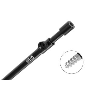 DELPHIN Delphin TopSTIX, Rutenhalter, 90cm, schwarz, 90-130cm, 101005642