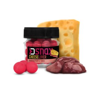 DELPHIN D SNAX POP Köder, Käse-Leber, rosa, 101003524