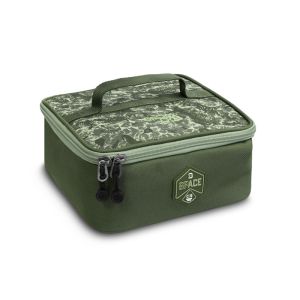 DELPHIN SPACE C2G Spulentasche, Zubehörtasche, 25x25x10cm, grün-camouflage, 101003740