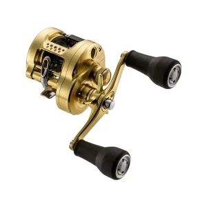 SHIMANO Calcutta Conquest MD, 301 XG LH B, Linkshand, Baitcast Angelrolle, Sternbremse, CTCNQMD301XGLHB