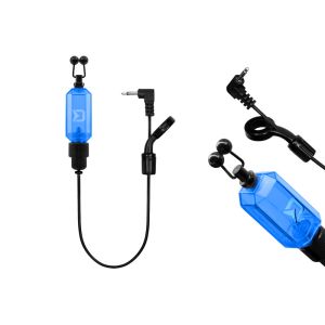 DELPHIN CUBIX Light Bissanzeiger, 25x15x15cm, blau, 101003601