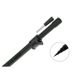 DELPHIN CLASSA Stick, Rutenhalter, schwarz