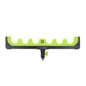 DELPHIN REAXE EvaBACK Feeder-Halter, 36cm, schwarz-Neon, DE-101005074