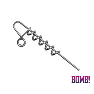 DELPHIN BOMB! Twisto O-LOCK, Haken System, 45x5cm, silber, DE-669001010