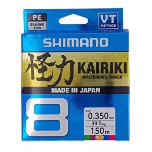 SHIMANO Kairiki 8, 150m, mehrfarbig, Geflochtene Angelschnur _59WPLA58R28-00