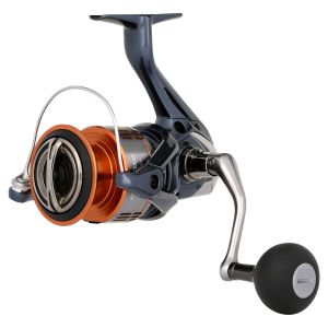 SHIMANO Nasci FD, Beidhändig, Spinning Angelrolle, Frontbremse