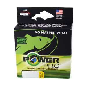 POWERPRO Super Line, 275m, 0,13mm, 8kg / 18lbs, moosgrün, Geflochtene Angelschnur, PPBI27513MG