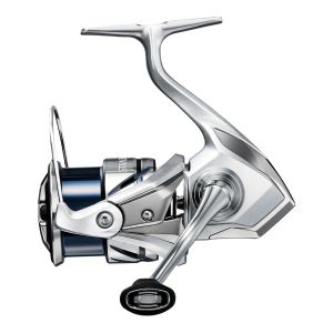 SHIMANO Stradic FM, Beidhändig, Spinning Angelrolle, Frontbremse