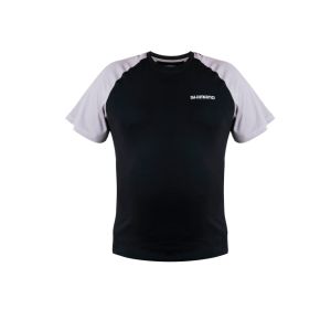 SHIMANO T-Shirt, XXXL, schwarz-weiß, SHSSSBLXXXL