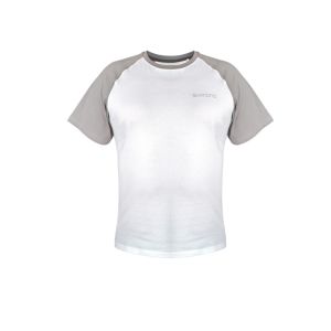 SHIMANO T-Shirt, weiß-grau